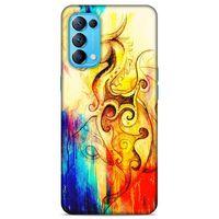 Lopard Oppo Reno 5 5G Uyumlu Kılıf Manipülasyon ☻ (37) Silicone Cover Baskılı