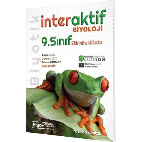 9. Sınıf Biyoloji İnteraktif Etkinlik Kitabı Biyotik Yayınları