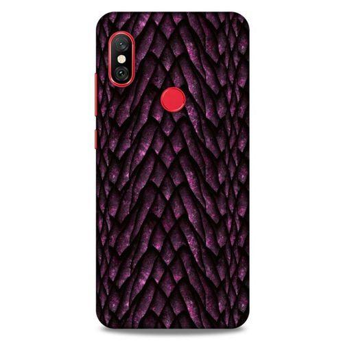 Xiaomi Mi A2 Lite Kılıf Dragons (7) Telefon Kılıfı Ejderha Skin Bordo