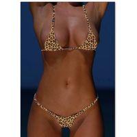 B100927 Leopar Mikro Bikini Takım