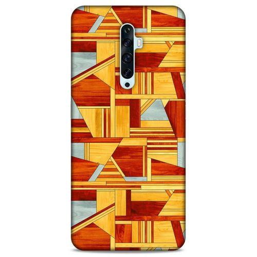 Lopard Oppo Reno 2z Uyumlu Kılıf Wood'X (44) Tough Armor Kılıf Desenli