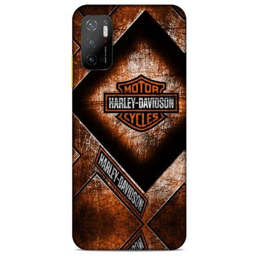 Xiaomi Poco M3 Pro Uyumlu Kılıf Motorsiklet (14) Lansman Kılıf Harley Davidson