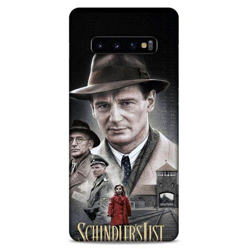 Lopard Samsung Galaxy S10 Plus Uyumlu Kılıf IMDB Film (8) Baskılı Kılıf Schindler'in Listesi