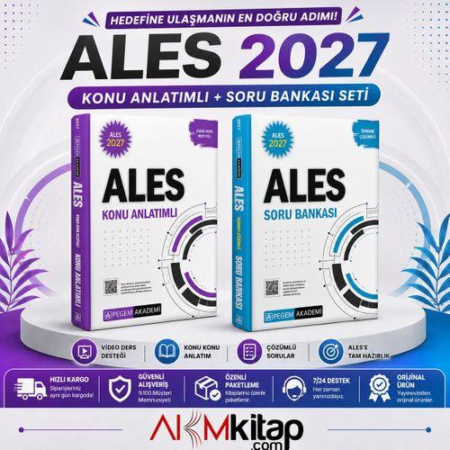 Pegem Yayınları 2027 ALES Konu ve Soru Seti 2 Kitap