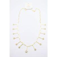 Yıldız Sallantılı Kolye - Altın