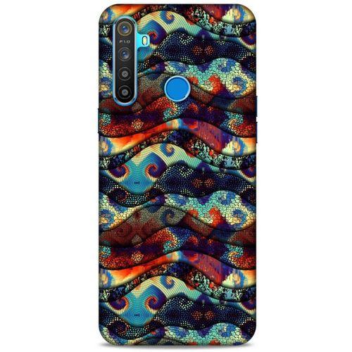 Oppo Realme 5i Kılıf Baskılı Özel Seri Taşlı (41) Tank Kılıf
