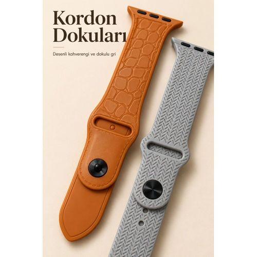 Akıllı Saat Bluetooth Aramalı Ve 7 Kordonlu Set