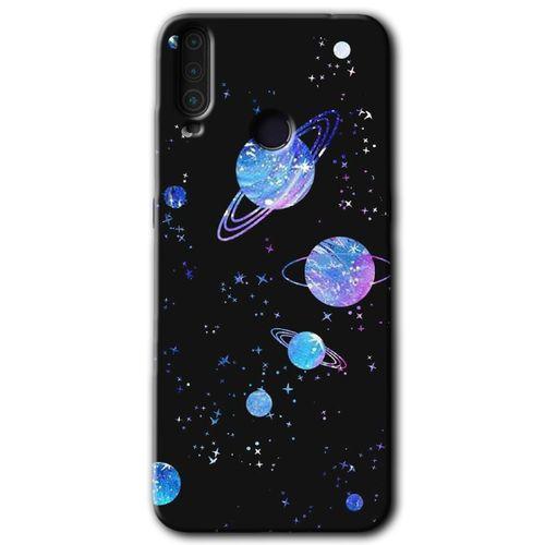 General Mobile GM 10 Kılıf HD Desen Baskılı Arka Kapak - Samanyolu Galaksi