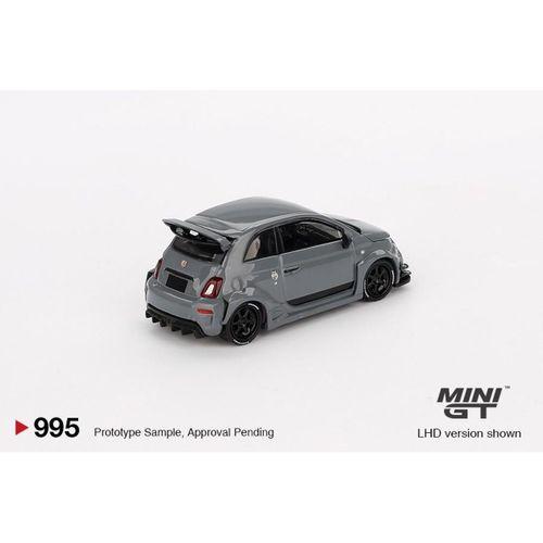 Mini GT Abarth 595 LB-WORKS x Abas Works Grey 995