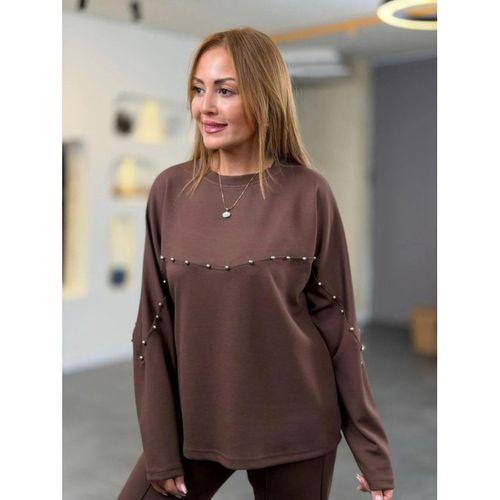 Kadın Inci Detay Modal Kumaş Ikili Takım