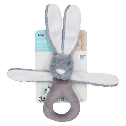 Babyjem BabyJem Tutmalı Peluş Mini Tavşan 842 Gri
