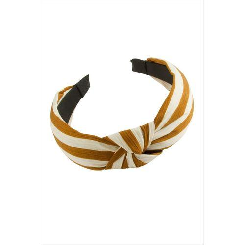 Çizgili Desenli Fiyong Taç