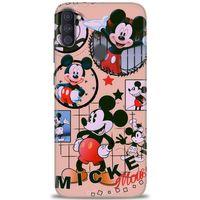 Samsung Galaxy A11 Kılıf HD Baskılı Kılıf - Mickey Mouse + Tam Ekran Koruyucu
