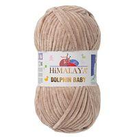 Himalaya Dolphin Baby Kadife Örgü İpi 80317 - Açık Bej