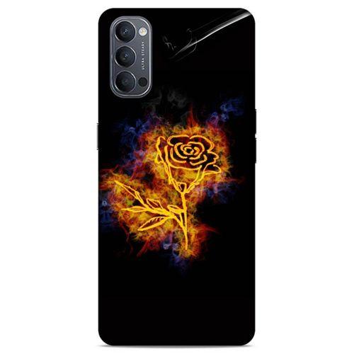 Lopard Oppo Reno 4 Uyumlu Kılıf FireX (2) Kabı Gül