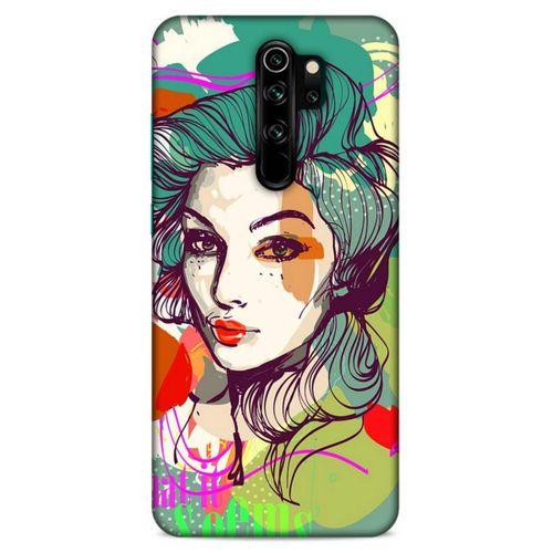 Lopard Xiaomi Redmi Note 8 Pro Uyumlu Kılıf Sürreal Yüzler ♀ (26) Tpu Silikon Kılıf Desenli