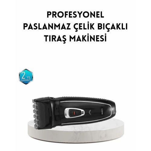 Unisex Şarjlı Saç Ve Sakal Kesme Makinesi – Sessiz Motor, 1–12 Mm Ayarlanabilir Başlık
