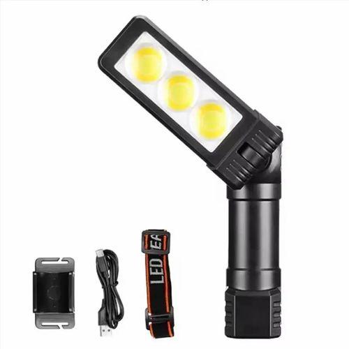 Gs-225 3 Led Usb Şarjlı Çok Fonksiyonlu Kafa Feneri