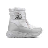 Twingo 9060 Gümüş Kız Çocuk İçi Kürklü Bot