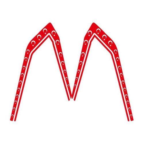 SEVGENT Cg Türk Bayrağı Damla Depo Şeridi