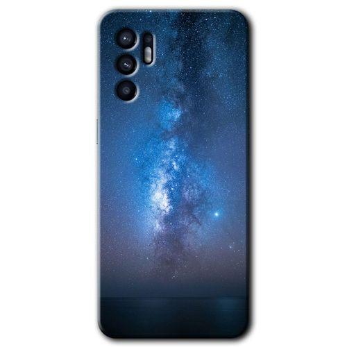 OPPO Oppo Reno 6 Kılıf HD Desen Baskılı Arka Kapak - Samanyolu