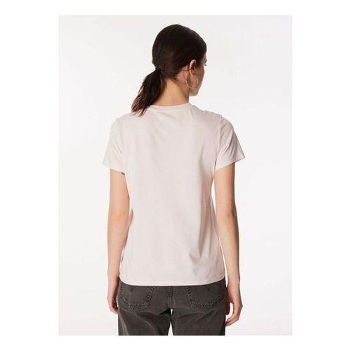 Levis Levis Bisiklet Yaka  Pul Baskılı Pembe Kadın T-Shirt A2086-0279