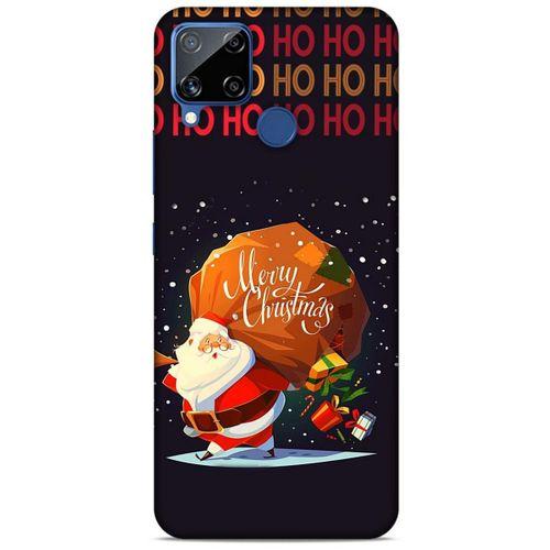 Yılbaşı Süsleri 02 Oppo Realme C15 Kılıf Silikon Kapak