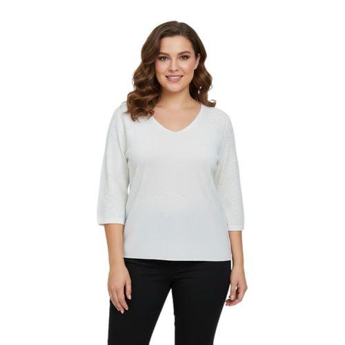 Kadın V Yaka Yaka Truva Kol Kazak BGL-ST05081