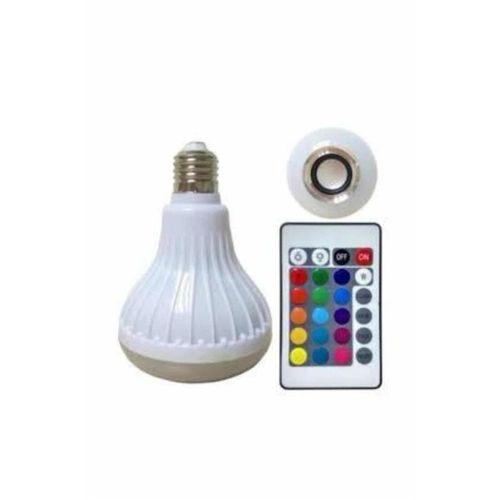 Lamba Hoparlör Ampül Görünümlü Renk Değiştirebilen Android Ve İos Uyumlu