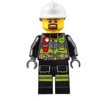 Lego Minifigür Fire Reflective Stripes cty0635