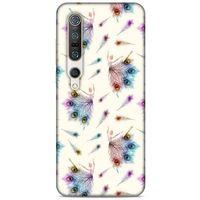 Xiaomi Mi 10 Pro Kılıf Desenli Özel Seri Tüyler (35) Fit Design Kılıf