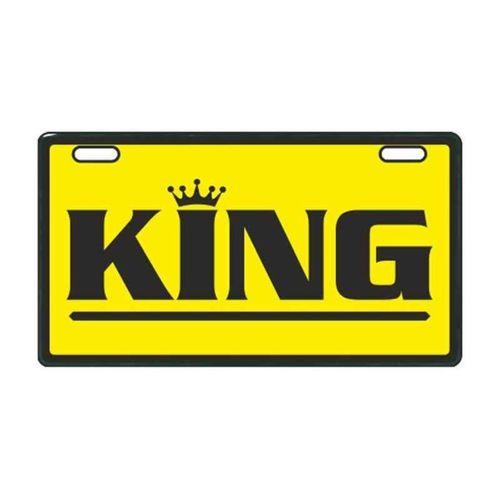 SEVGENT Sarı Kıng E-Bike Plakalık