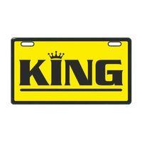 SEVGENT Sarı Kıng E-Bike Plakalık