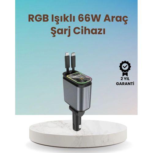 Bmw, Mercedes, Audi, Volkswagen Araçlar İçin 4’ü 1 Arada Hızlı Şarj Cihazı