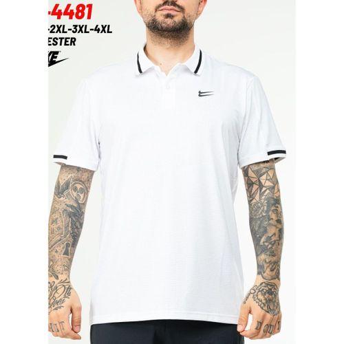 Nike EF-4481 Erkek Battal Polyester Mesh Polo Yaka T-Shirt
