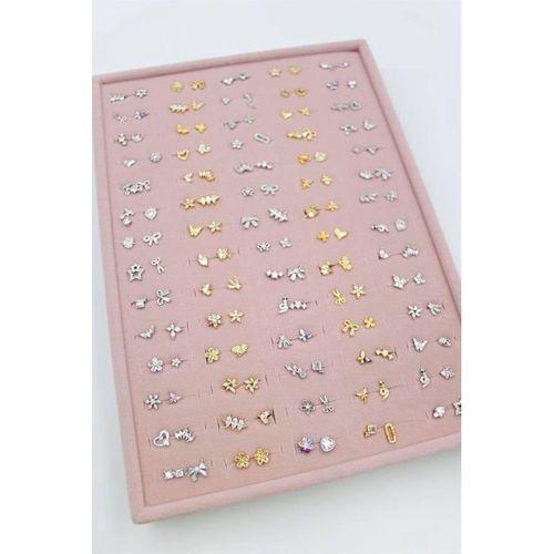 140'lı Standlı Tragus Küpe - ÇOK RENKLİ