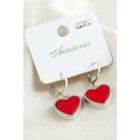 Kalp Polyester Küpe