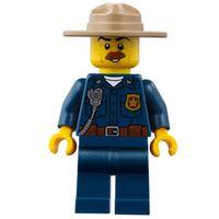 Lego Minifigür Mountain Police Chief Male cty0870