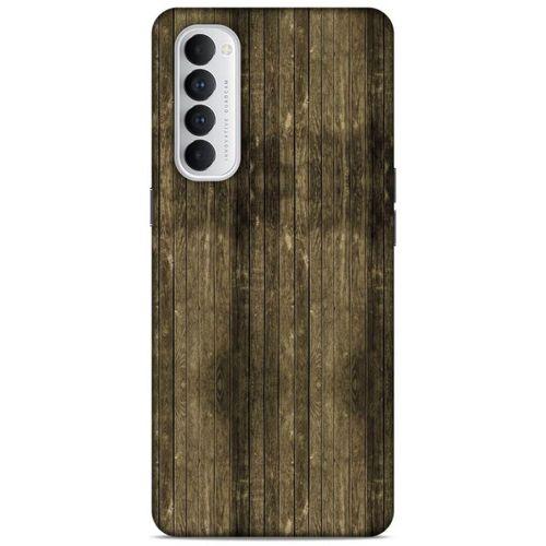 Lopard Oppo Reno 4 Pro Uyumlu Kılıf Wood'X (20) Koruyucu Kılıf Desenli