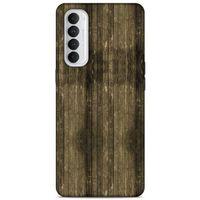 Lopard Oppo Reno 4 Pro Uyumlu Kılıf Wood'X (20) Koruyucu Kılıf Desenli