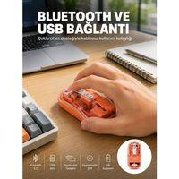 Kablosuz Bluetooth Mouse Şık Ve Sessiz Ofis Tasarımı Yeni Nesil