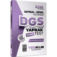 2025 DGS Sayısal Sözel Yetenek Çek Kopart Yaprak Test Yediiklim Yayınları