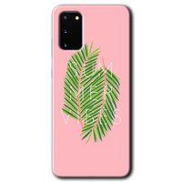 Samsung Galaxy S20 HD Baskılı Kılıf + 9D Tam Ekran Koruyucu - Summer Vibes