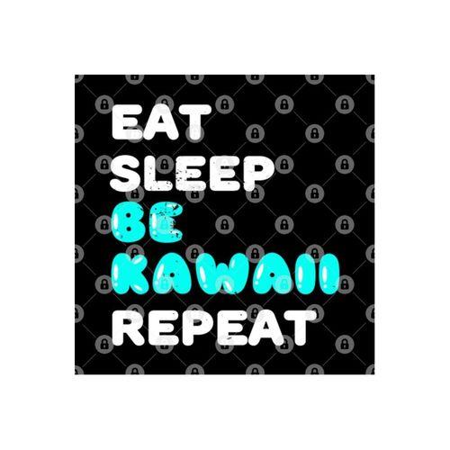 Kawaii Anime Girl Gift I Eat Sleep Anime Repeat Kupa