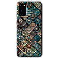 Galaxy S20 Kılıf HD Desen Baskılı Arka Kapak - Mandala Desen