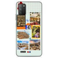 Lopard Xiaomi Poco M3 Uyumlu Kılıf Şehirli ※ (47) Mardin Crystal Flex Kılıf