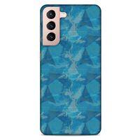Lopard Samsung Galaxy S21 Uyumlu Kılıf Geometrix (45) Back Cover