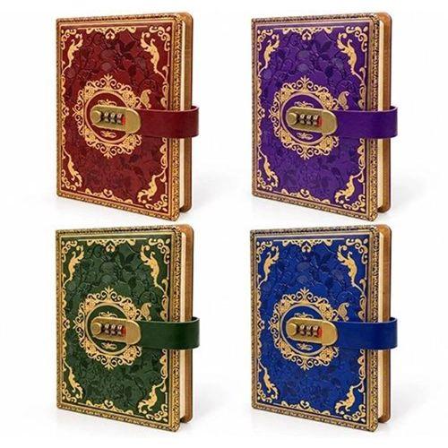 Özel Tasarım Şifreli Deri Defter  Alk3953