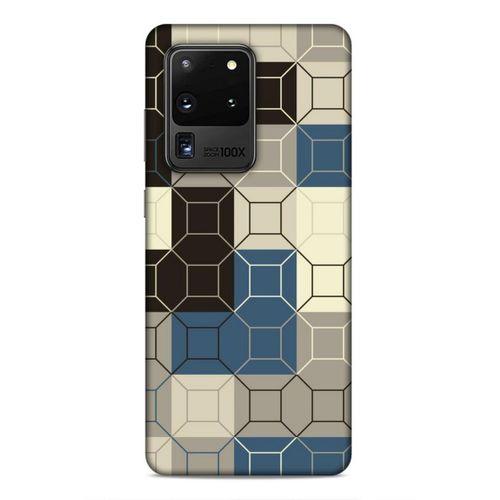 Samsung Galaxy S20 Ultra Uyumlu Kılıf Insomnia (50) Shockproof Kılıf Kahve Siyah