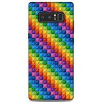 Lopard Samsung Galaxy Note 8 Uyumlu Kılıf BloX (3) Kapak Karışık Çok Renkli